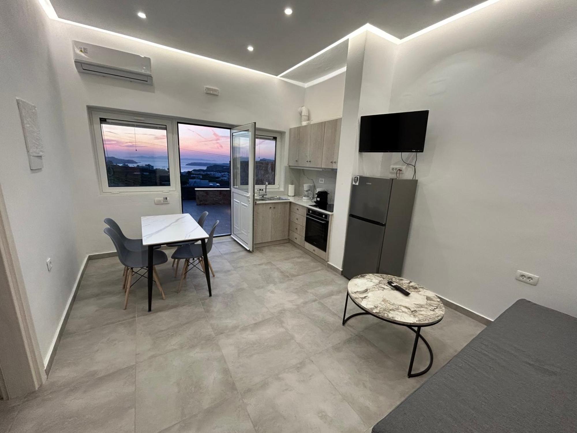 Aroma Cavas Apartment Pyrgos Kallistis Bagian luar foto