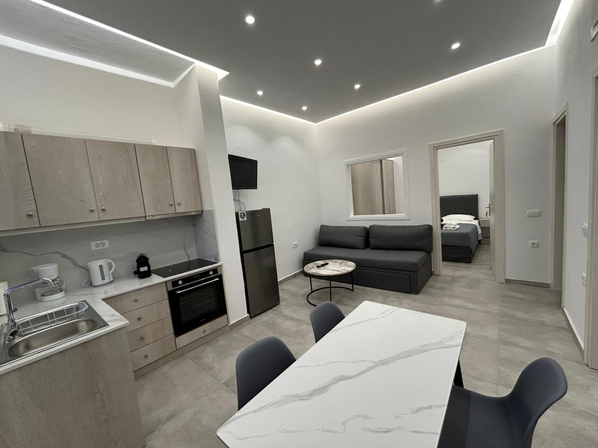 Aroma Cavas Apartment Pyrgos Kallistis Bagian luar foto