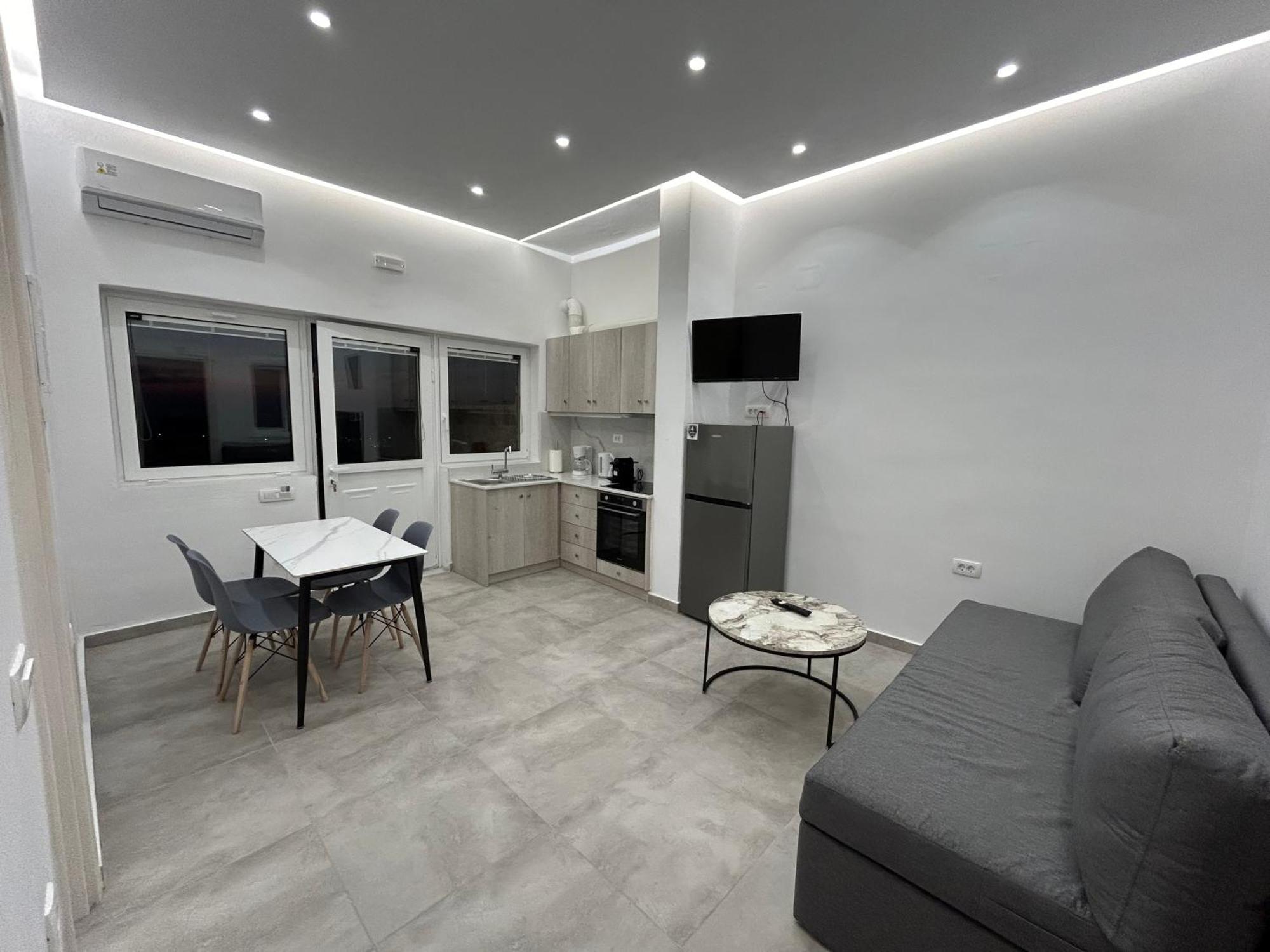 Aroma Cavas Apartment Pyrgos Kallistis Bagian luar foto