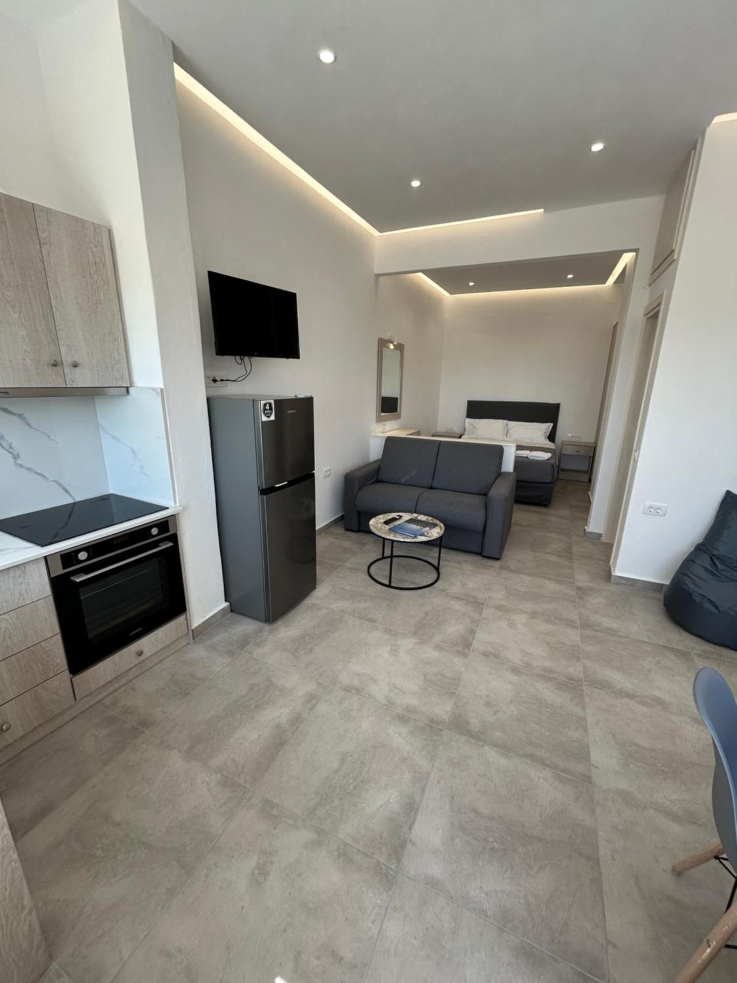 Aroma Cavas Apartment Pyrgos Kallistis Bagian luar foto