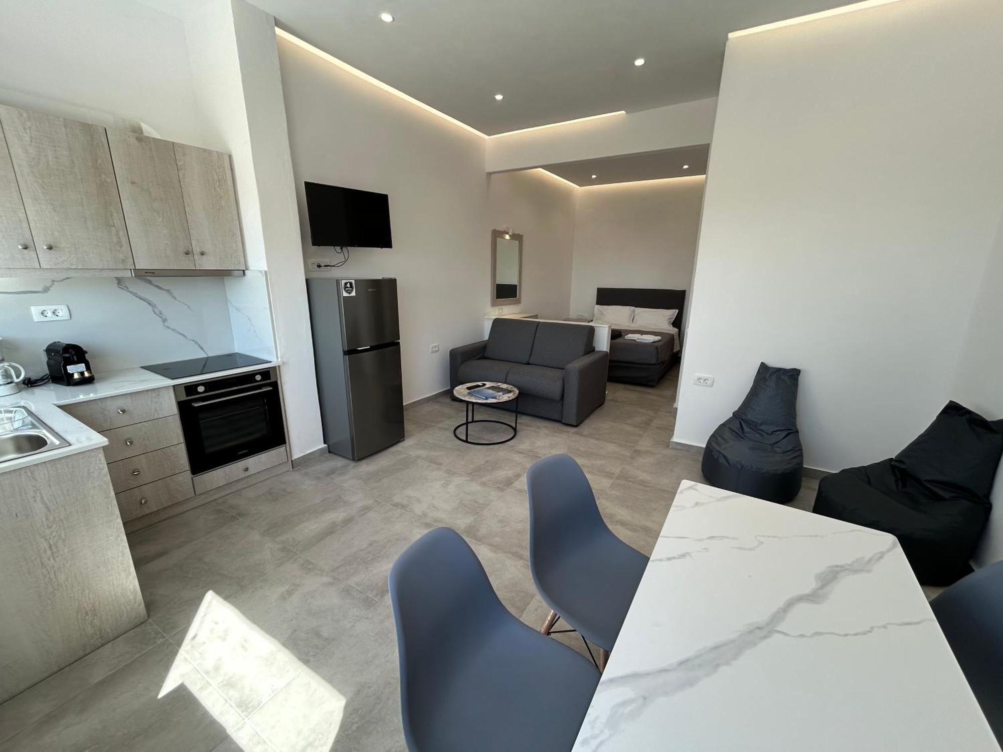 Aroma Cavas Apartment Pyrgos Kallistis Bagian luar foto